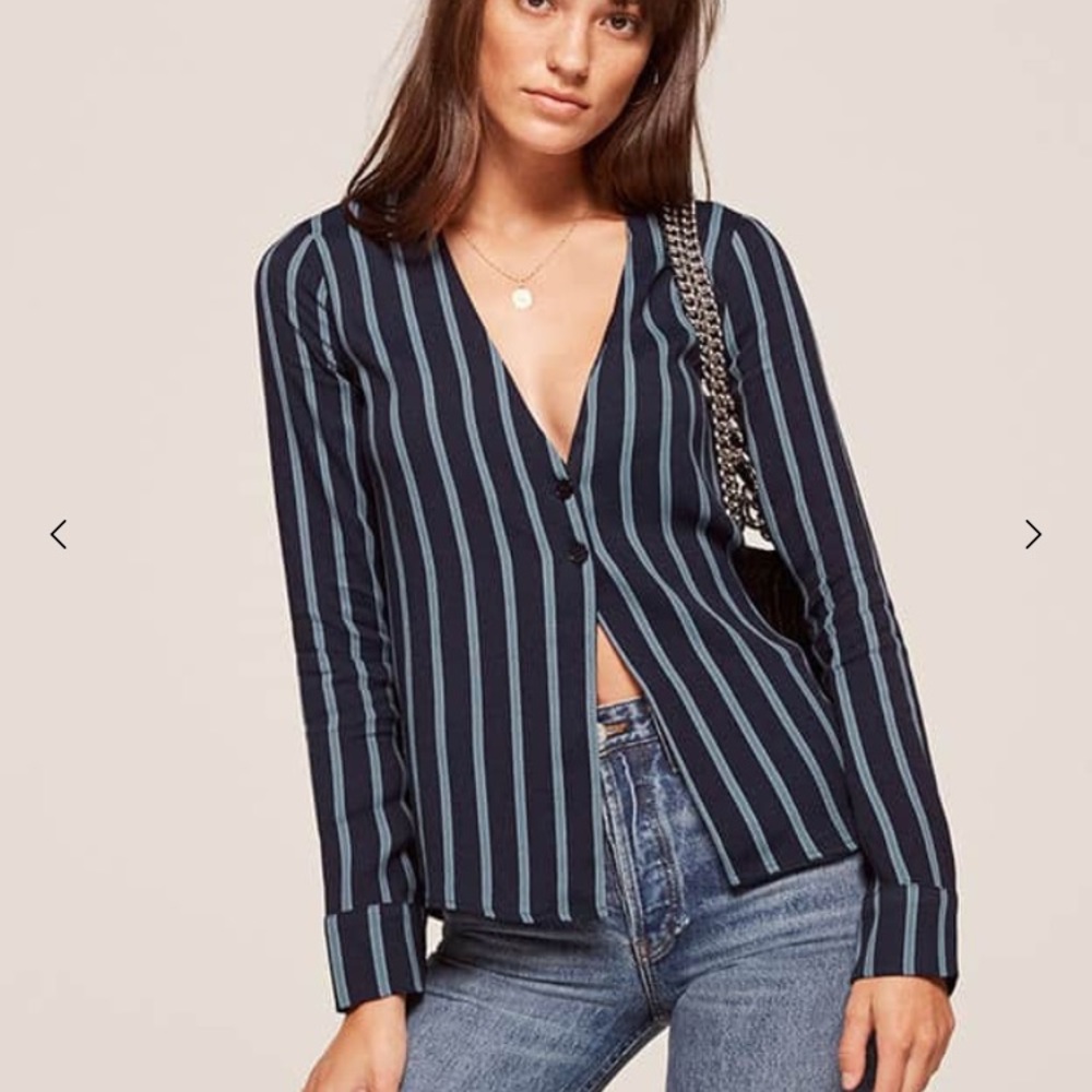 Reformation Risqué Top